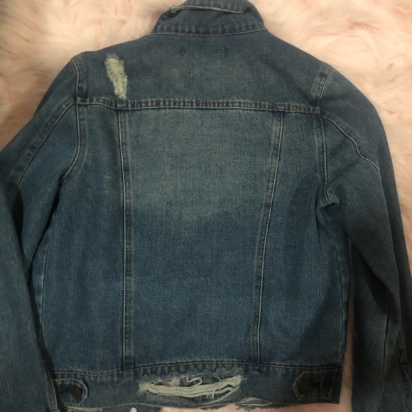 Dark denim jacket - Picture 3 of 5